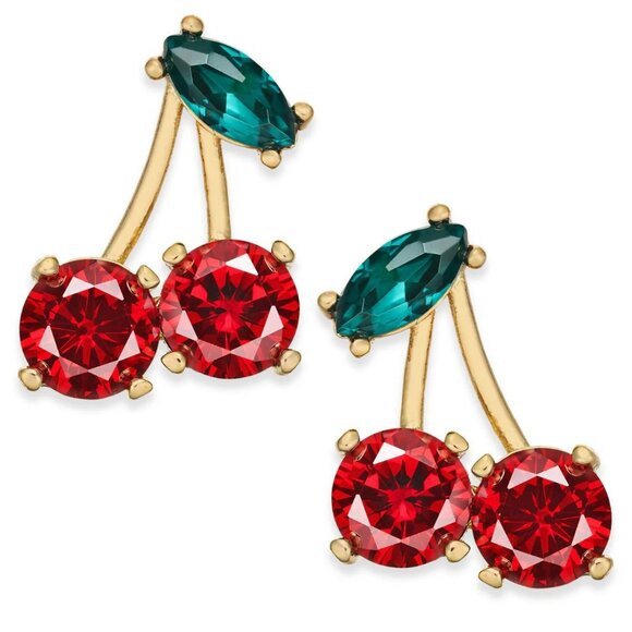 Kate Spade Ma Cherie Cherry Earrings - Picture 7 of 7